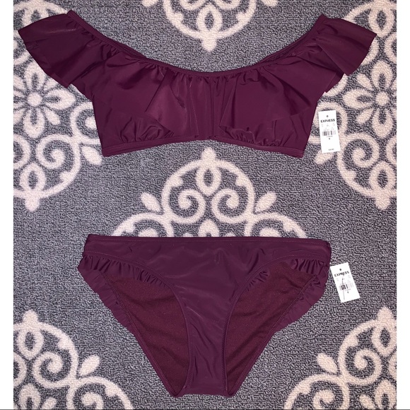 Express Other - NWT Express Ruffle Bikini Medium